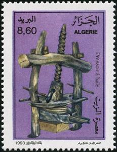 Stamp, Press, Algeria,  