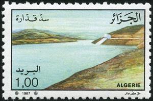 Stamp, Reservoir, Algeria,  , Agriculture