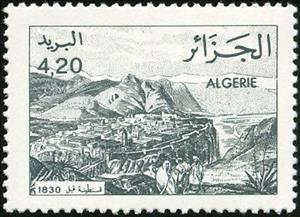 Stamp, Constantine, Algeria,  