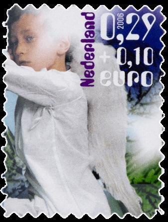 Child dressed up as angel