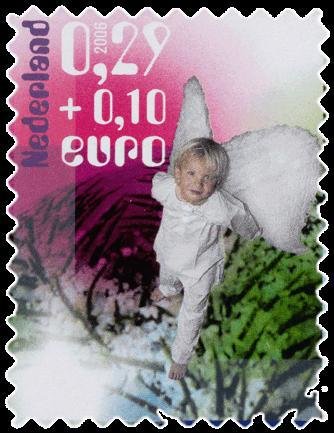 Child dressed up as angel