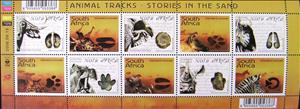 Mini Sheet, Complete Sheet With 10 Stamps, South Africa,  