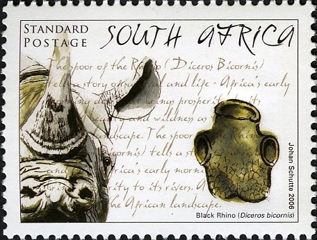 Black Rhinoceros (Diceros bicornis)