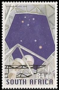 Stamp, Large Telescope, South Africa,  