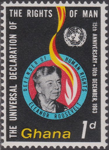 Eleanor Roosevelt and Flame