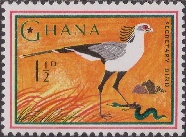Secretarybird (Sagittarius serpentarius)