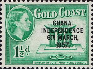 Stamp, Emblem of the Provincial Council, Ghana,  , Signs