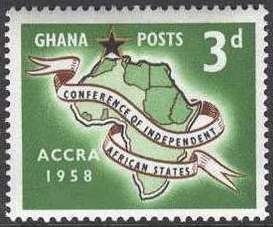 Map of Africa with script tape