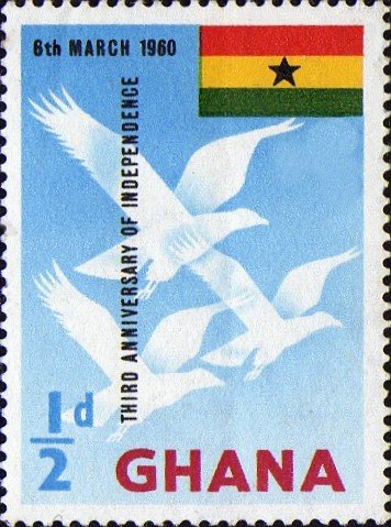 Three Flying Eagles & Flag