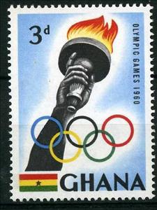 Stamp, Olympic Games, Ghana,  , Olympic Games