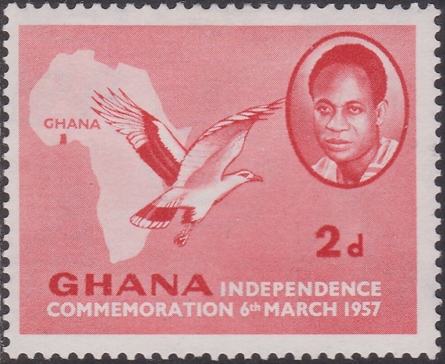 Kwame Nkrumah (1909-1972), Primeminister, Vulture, Map