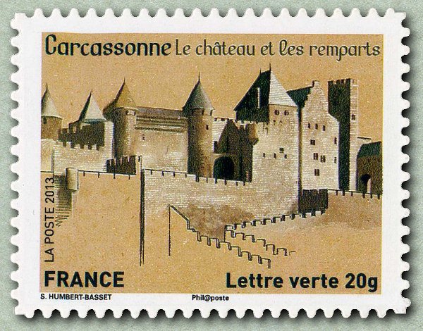 Carcassonne castle and ramparts