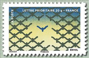 Stamp, Fledging, France,  