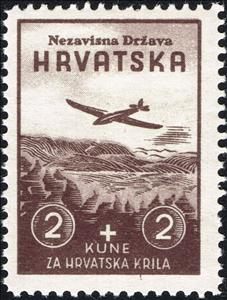 Stamp, Gdiling, Croatia,  
