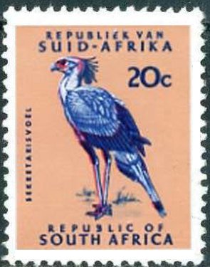 Secretarybird (Sagittarius serpentarius)