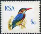 Stamp, African Pygmy Kingfisher (Ispidina picta), South Africa,  , Birds, Animals (Fauna), Kingfishers