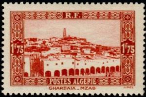 Stamp, Definitive issue, Algeria,  