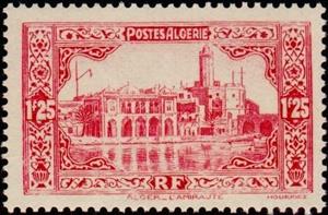 Stamp, Definitive issue, Algeria,  