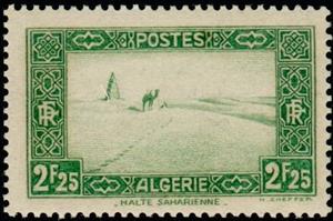 Stamp, Definitive issue, Algeria,  , Camels, Deserts