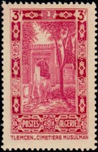Stamp, Definitive issue, Algeria,  