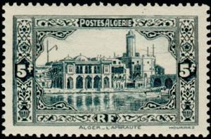 Stamp, Definitive issue, Algeria,  