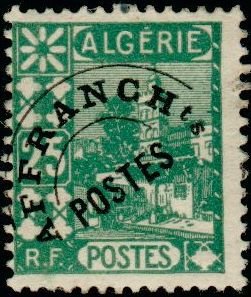 Stamp, Mosque of Sidi Abd er-Rahman, Algeria,  
