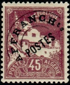 Stamp, La Pecherie mosque, Algeria,  