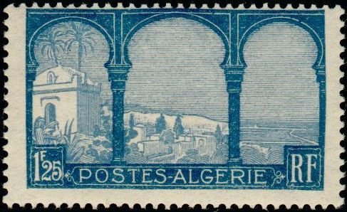 Stamp, Alger Anchor, Algeria,  