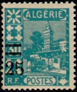 Stamp, Mosque of Sidi Abd er-Rahman, Algeria,  