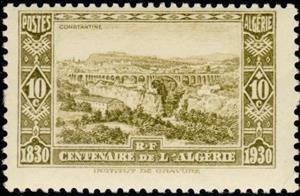 Stamp, Constantine, Algeria,  