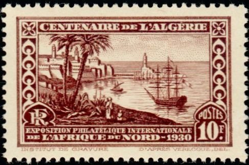Exposition philatélique inter. de l'Afrique du Nord à Alger-