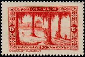 Stamp, Sites et monuments, Algeria,  