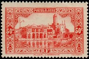 Stamp, Admiralty of Alger, Algeria,  