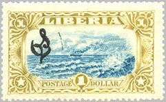 Stamp, Seeds Coast, Liberia,  