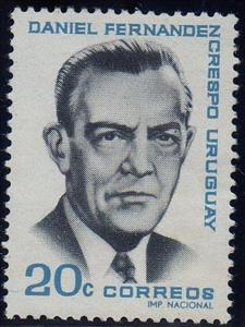 Stamp, Daniel Fernandez Crespo, Uruguay,  