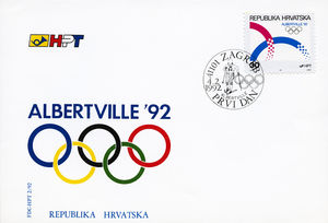 Winter Olympics Albertville '92. (FDC)