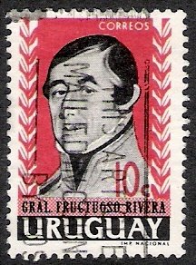 Honouring Gen. Fructuoso Rivera (1st president 1830-35)