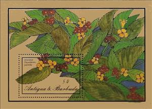 Souvenir Sheet, Dozakle, Antigua and Barbuda,  