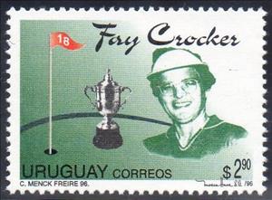 Stamp, Fay Crocker, Uruguay,  
