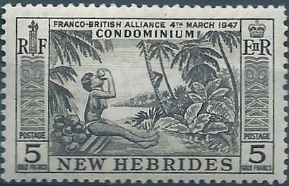 Coconut Harvest - New HEBRIDES