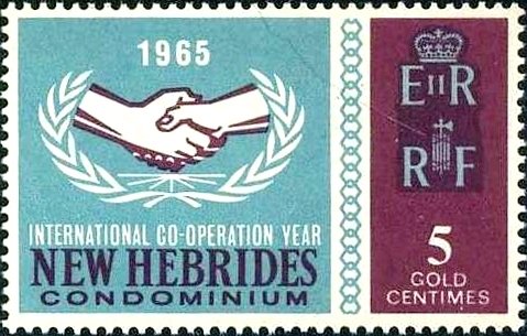 Handshake as a Symbol of Cooperation in the UN, Inscription