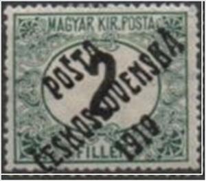 Stamp, Hungarian Stamps from 1903-1914 overprinted, Czechoslovakia,  