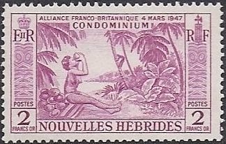 Coconut Harvest - New HEBRIDES