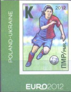 Various soccer player