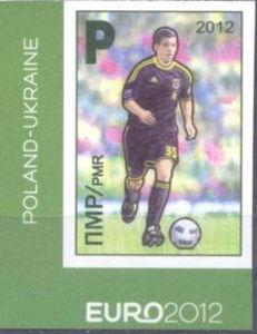 Various soccer player
