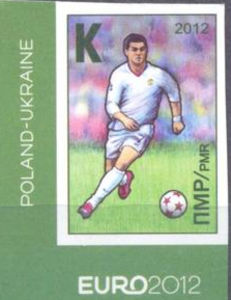 Various soccer player