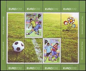 Souvenir Sheet, Souvenir Sheet of 2, various soccer players, Transnistria,  , Football (Soccer)