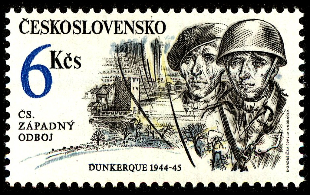 Czechoslovak Military Actions in WWII - Dunkerque 1944-1945