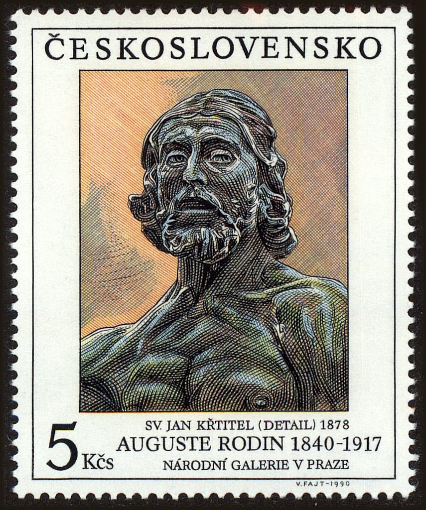 St. John the Baptist by Auguste Rodin (1840-1917)