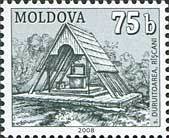 Stamp, Pit, Moldova,  